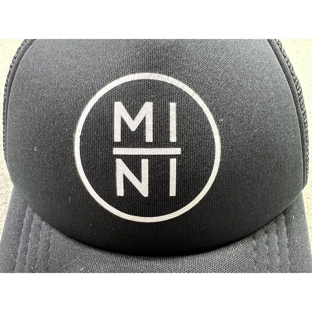 Mini Little Arrows Hat Cap Snap Back Kids Baby Black Mesh Trucker MINI